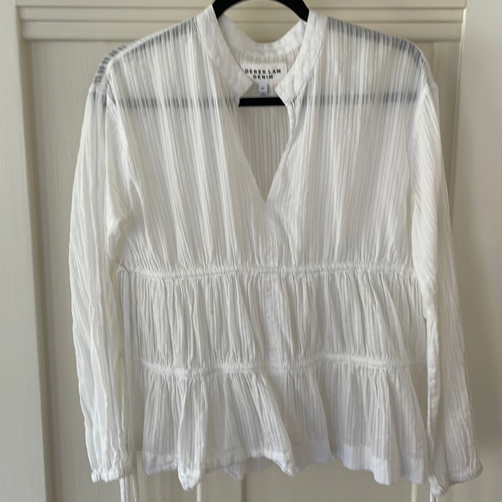 White Derek Lam cotton blouse